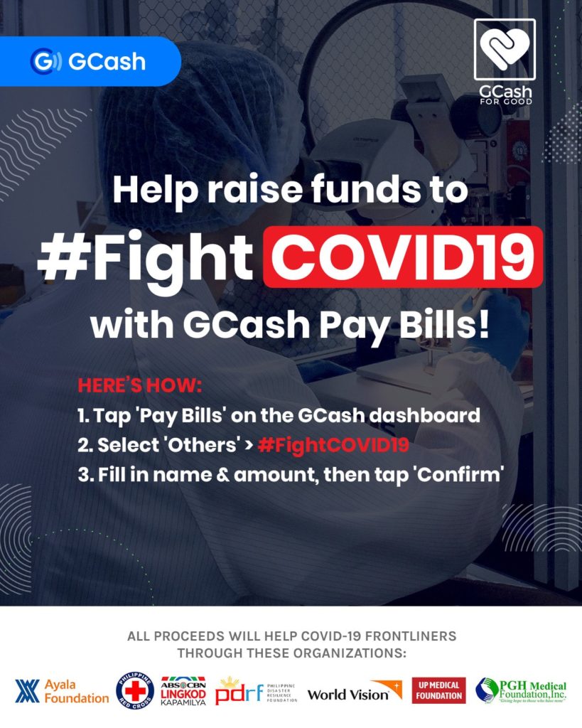 GCash’s #FightCOVID19 raises P4.5M for 7 partners