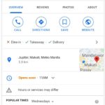 Google My Business offers list of open restaurants for Mother’s Day