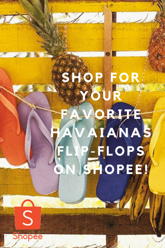 Shop for your favorite Havaianas pairs on Shopee!