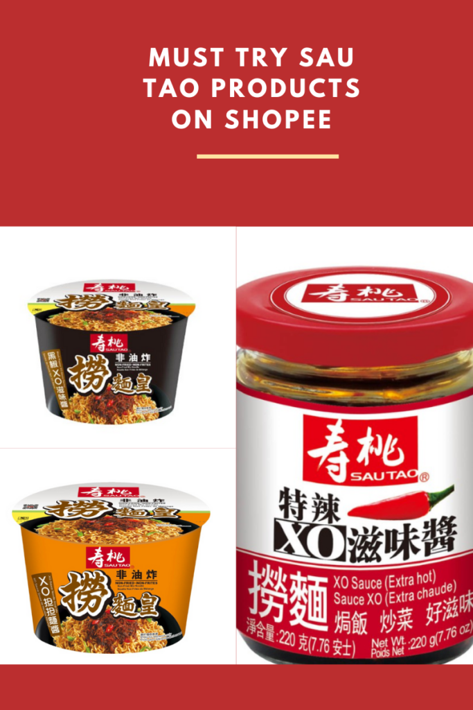 Must try Sau Tao products on Shopee