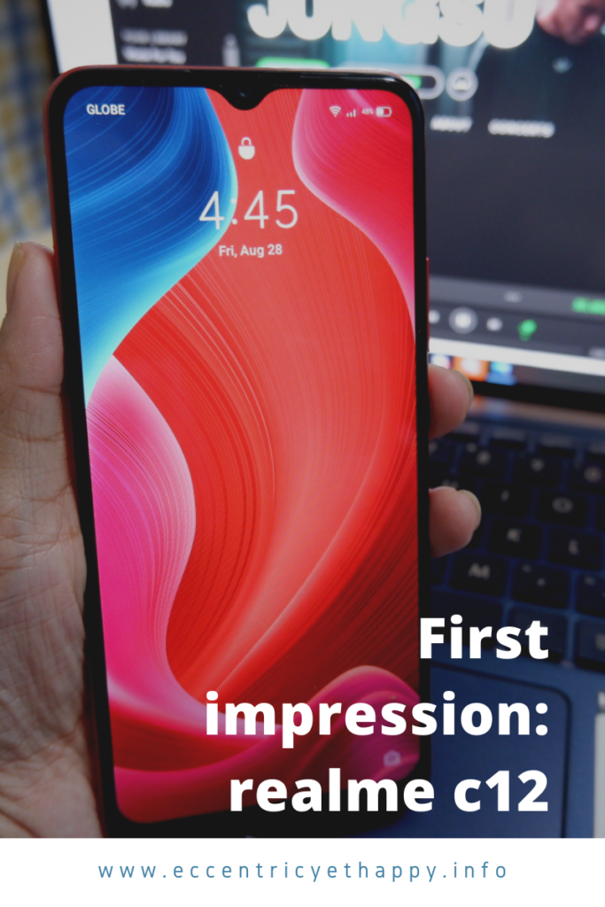 First impression: realme C12