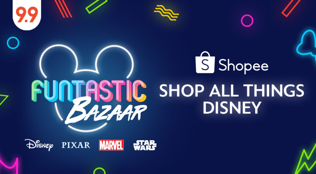 Shopee collaborates with The Walt Disney Company Southeast Asia to deliver unrivalled fun at 9.9 Super Shopping Day with the Disney Funtastic Bazaar     