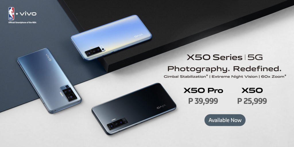 Much-awaited vivo X50 Pro, X50 is finally available in the Philippines