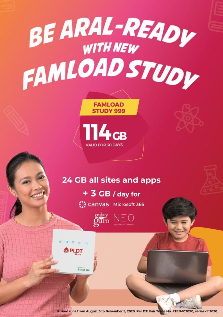 PLDT Home launches prepaid data packs for E-Learning at Home