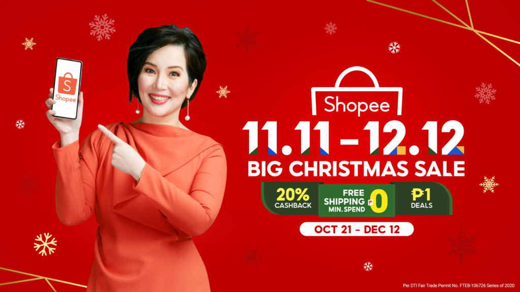 Shopee Welcomes Kris Aquino as its New Brand Ambassador for the 11.11 – 12.12 Big Christmas Sale 