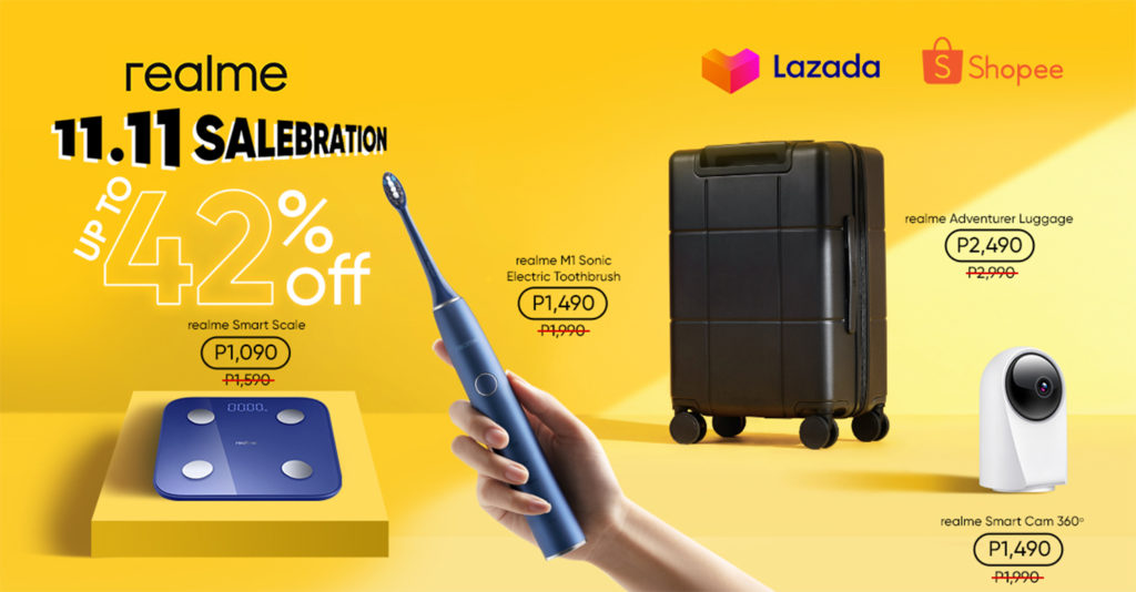 realme Philippines launches AIoT products; available on Shopee, Lazada 11.11 sale