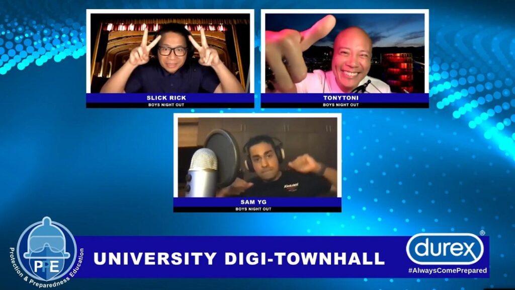 Durex University Digi-Townhall: bringing the timely message of Protection and Preparedness Education Online