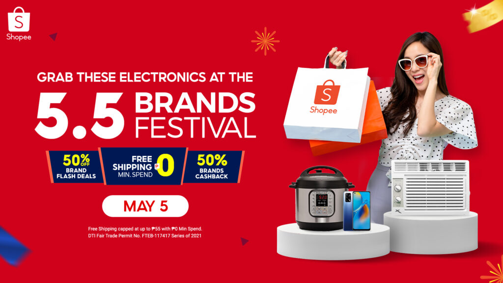 The Hottest Electronics You Need to Score this Summer at the Shopee 5.5 Brands Festival