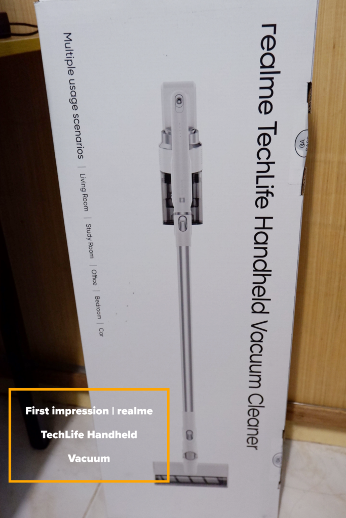 First impression | realme TechLife Handheld Vacuum