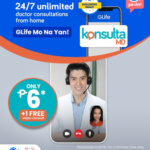 You can now access 24/7 Teleconsultation service KonsultaMD through GCash app