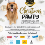 Christmas Party with Ortigas Malls Elite Pet Society on December 19