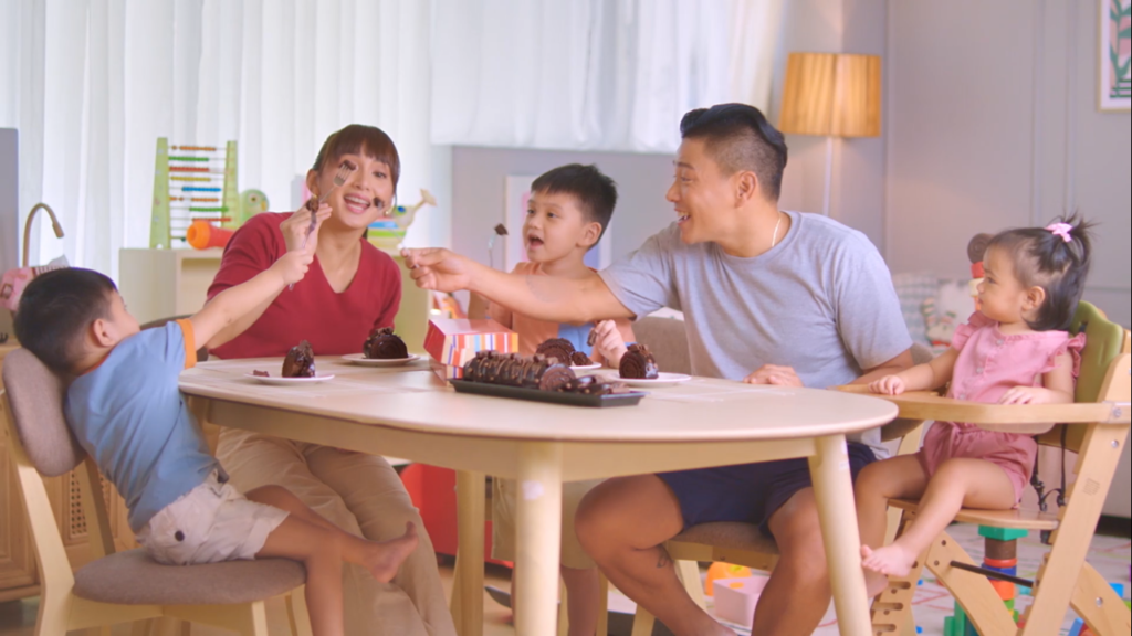 Iya Villania treats kids with fam fave Red Ribbon Triple Chocolate Roll 