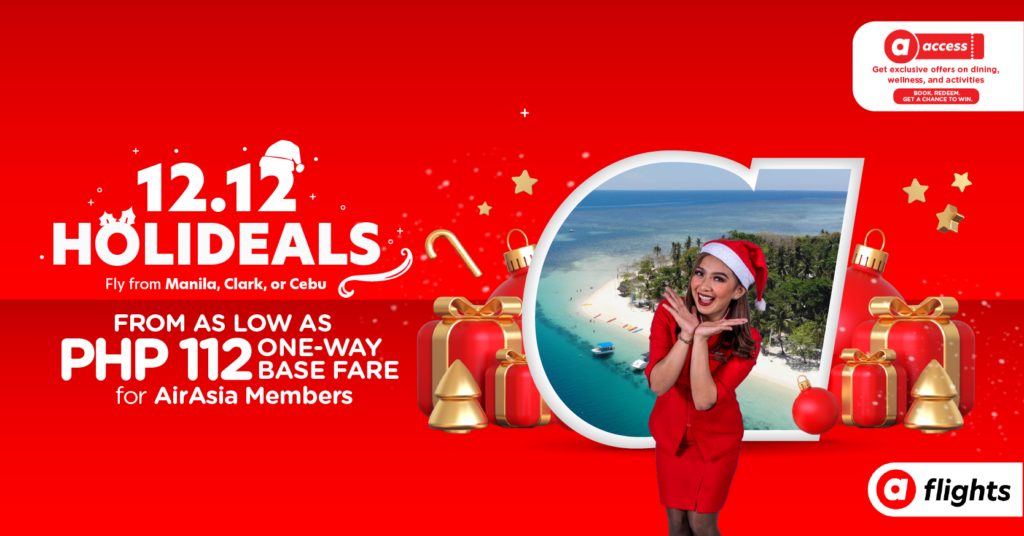 AirAsia Philippines launches 12.12 Holideals, ends 2022 strong with high load factor
