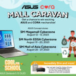 ASUS x CORA announced partnership for Eco-Ikot and Cool for School Mall Caravan