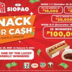 Big Bite Hotdog or 7-Fresh Siopao and get a chance to win up to P100,000 cash